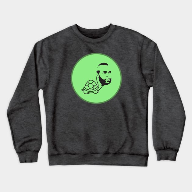 Mr. T Turtle Crewneck Sweatshirt by mikevotava